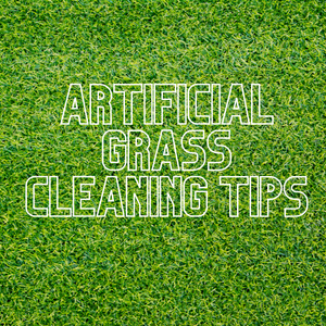 artificial grass cleaning tips